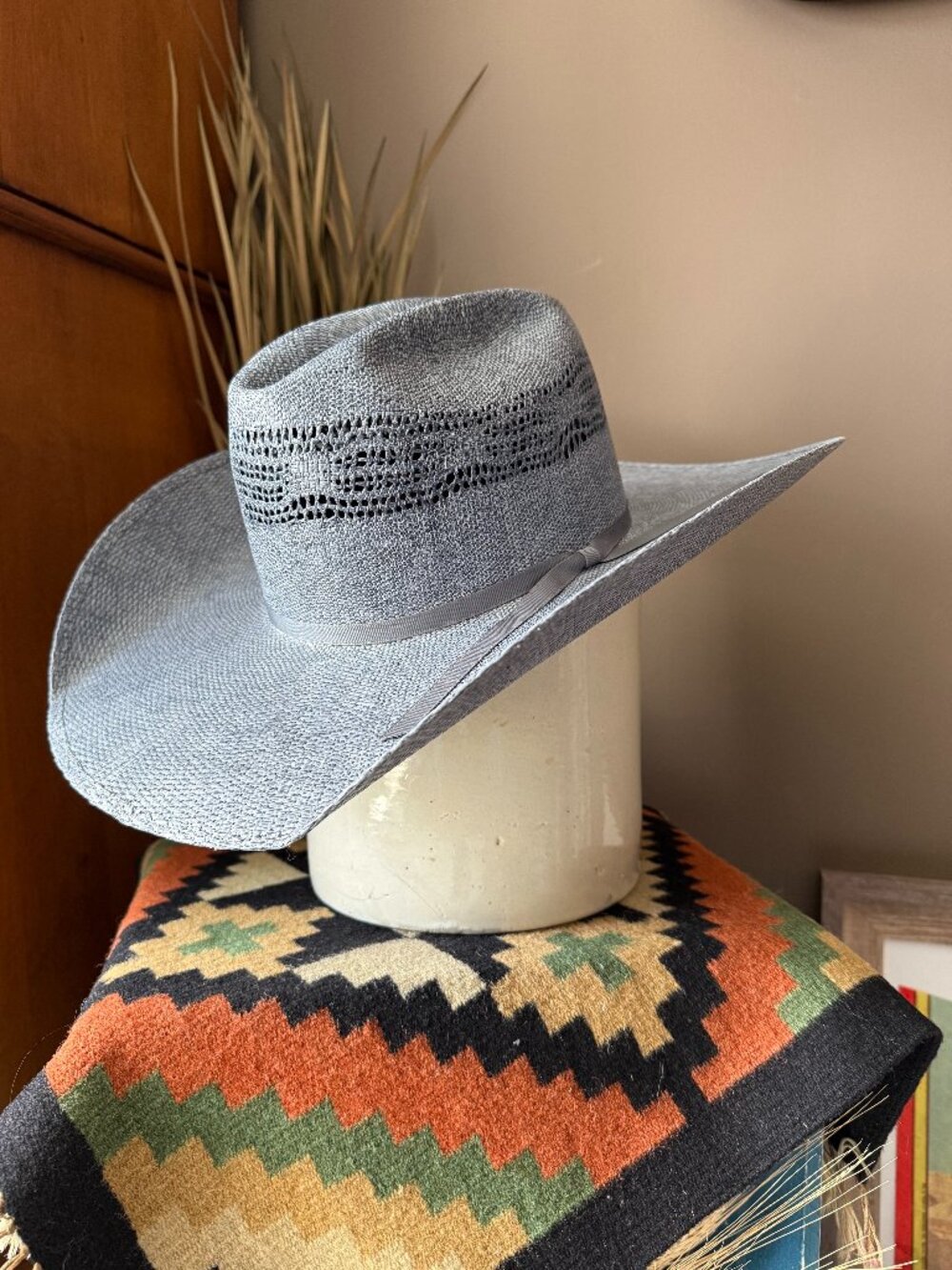 Willow Lane Hat Co. Atwood Straw Cowboy Hat Size 7